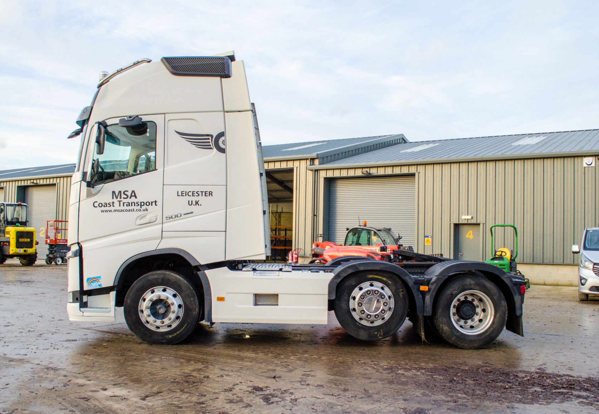 Volvo FH 500  6x2 tractor unit Registration Number:T29 MSA Date of Registration: March 2017 MOT - Image 8 of 25