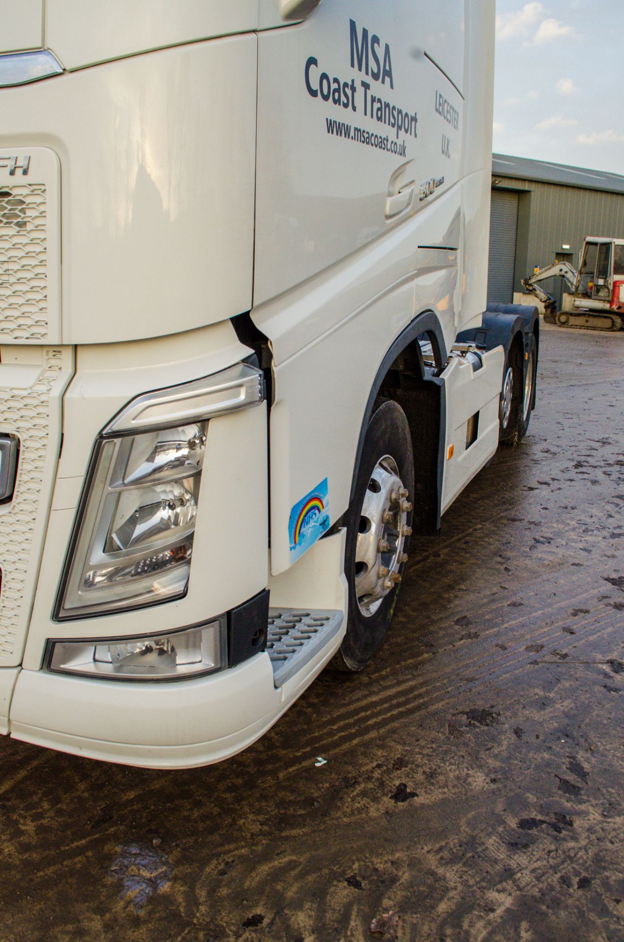 Volvo FH 500  6x2 tractor unit Registration Number:T29 MSA Date of Registration: March 2017 MOT - Image 9 of 25