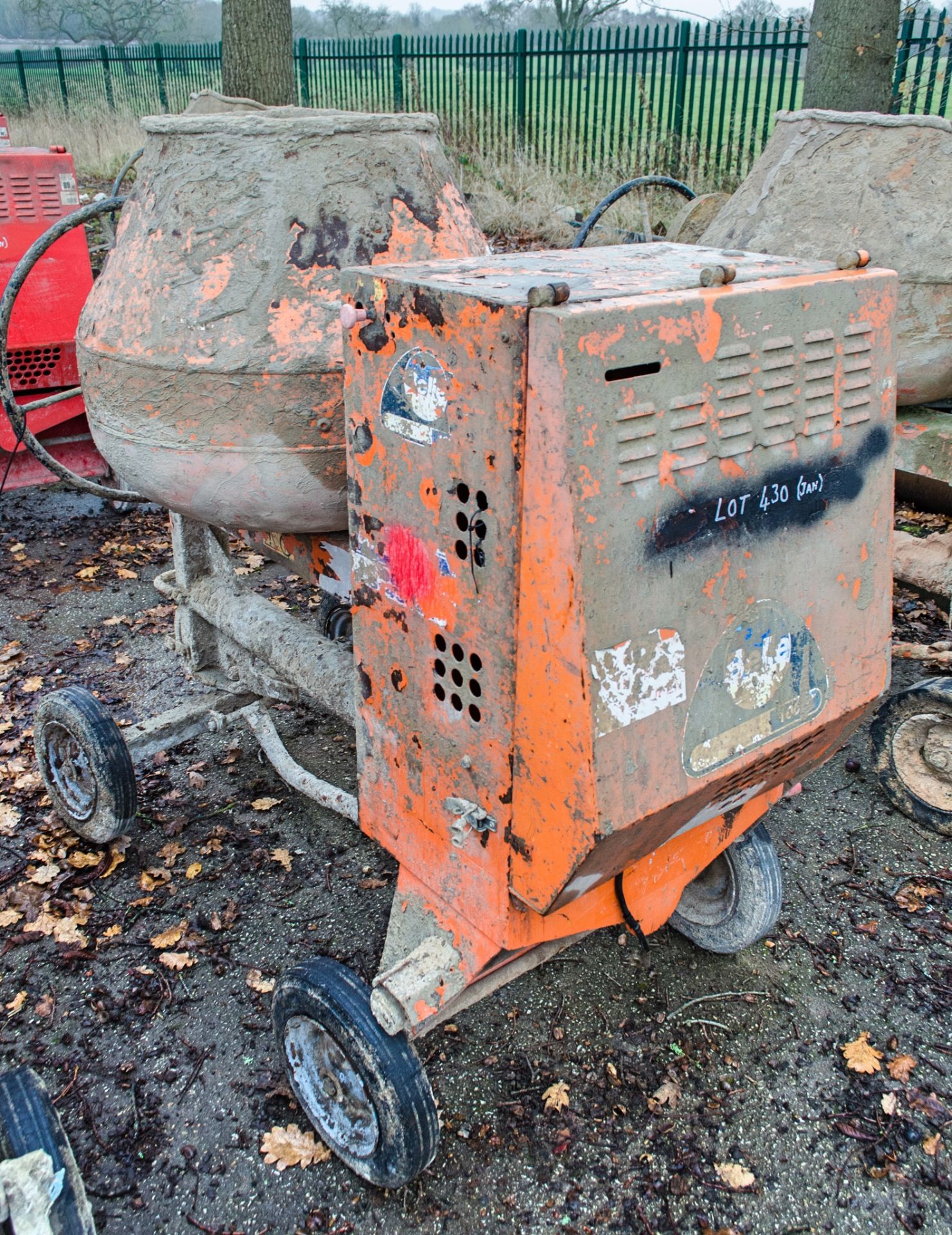 Belle 100XT diesel driven site mixer 100T0035