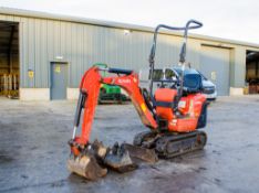 Kubota K008-3 0.8 tonne rubber tracked micro excavator Year: 2014 S/N: 25154 Recorded Hours: 2979