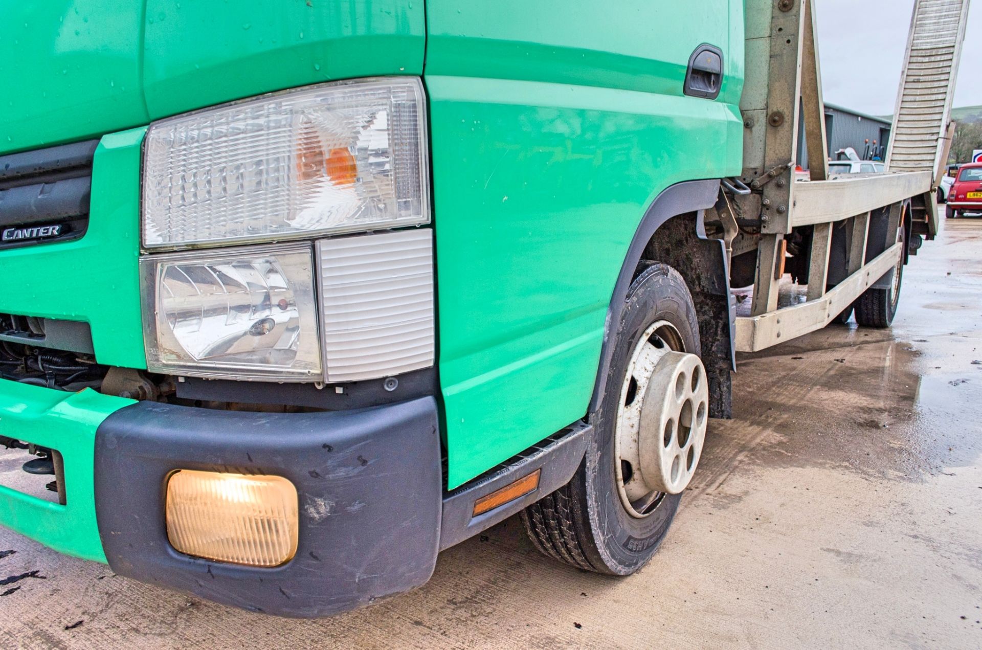 Mitsubishi Canter 7C15 7.5 tonne beaver tail plant lorry Registration Number: NJ63 ZCA Date of - Image 10 of 24