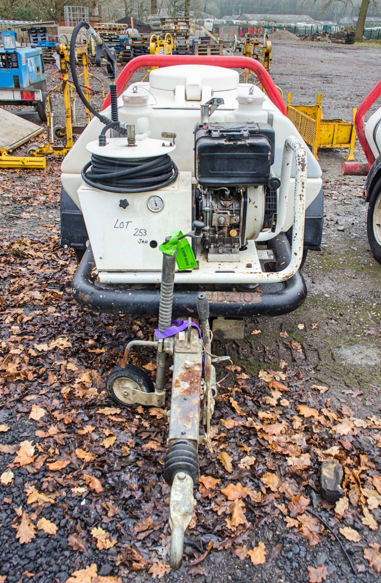 Brendon Bowsers diesel driven fast tow mobile pressure washer bowser S?N: 21213724830KLN JB210 - Image 3 of 5