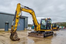 CAT 308E2-CR 8.3 tonne rubber tracked midi excavator Year: 2015 S/N: JX03336 Recorded Hours: 2649