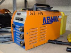 Newarc RT2500 3 phase arc welder ** Plug missing ** A687753