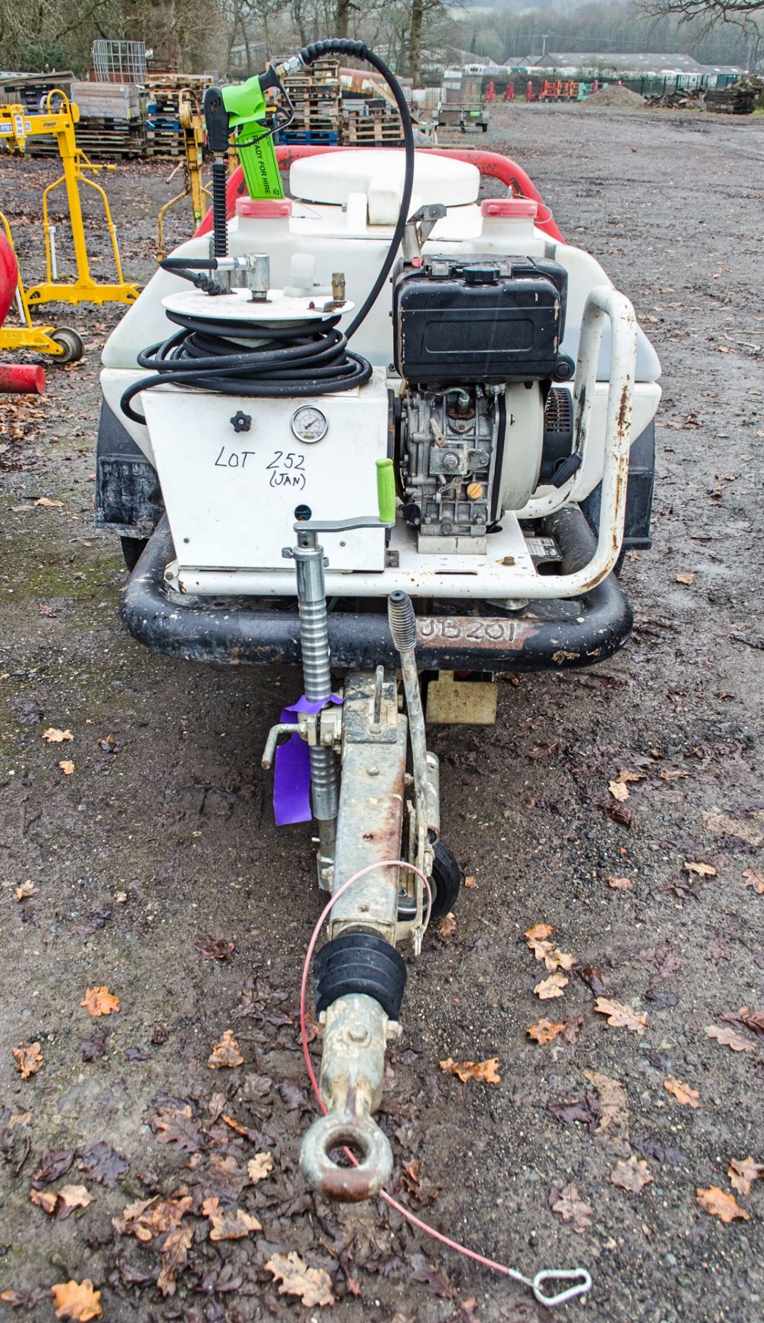 Brendon Bowsers diesel driven fast tow mobile pressure washer bowser S/N: 21213722630KLN JB201 - Image 3 of 5