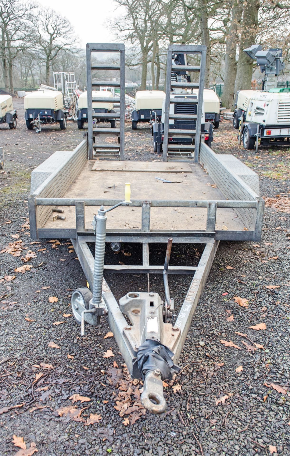 Indespension 10 ft x 5 ft tandem axle plant trailer PTA703 - Image 3 of 4