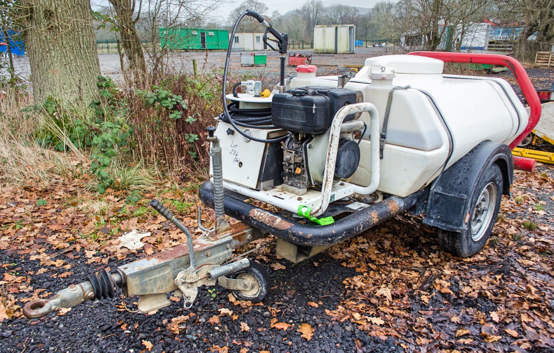 Brendon Bowsers diesel driven fast tow mobile pressure washer bowser S/N: 20712649430KLN JB164