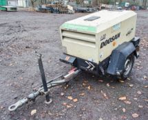 Doosan 720 diesel driven fast tow mobile air compressor Year: 2016 S/N: 54202 Recorded Hours: 465