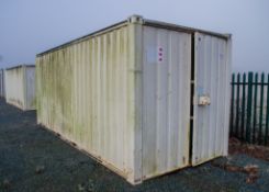 20 ft x 8 ft steel shipping container A700306