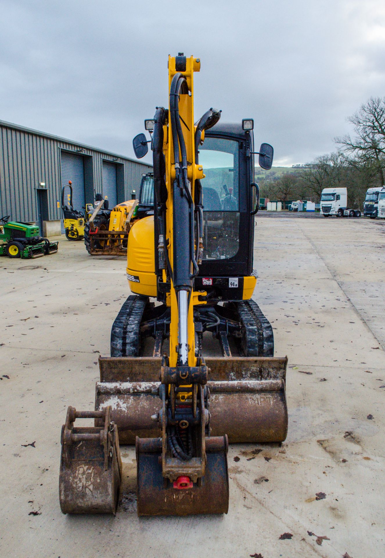 JCB 8026 CTS 2.6 tonne rubber tracked mini excavator Year: 2019 S/N: 2761110 Recorded Hours: 1332 - Image 5 of 24
