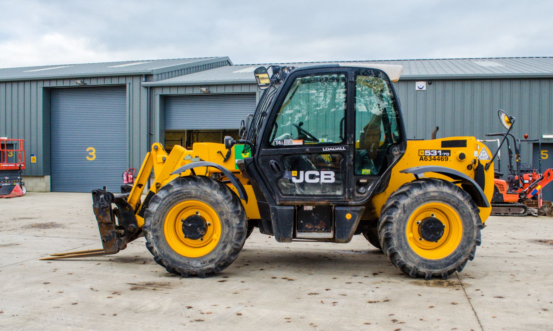 JCB 531-70 7 metre telescopic handler Year: 2014 S/N: 2340295 Recorded Hours: 2113 A634469 - Image 8 of 22