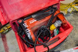 Hilti DCSE20 110v wall chaser c/w carry case 17030864