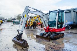 Takeuchi TB228 2.8 tonne rubber tracked mini excavator Year: 2015 S/N: 122804322 Recorded Hours: