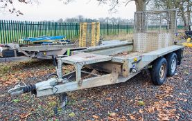 Ifor Williams GX84 8 ft x 4 ft tandem axle plant trailer S/N: 515030 22130160
