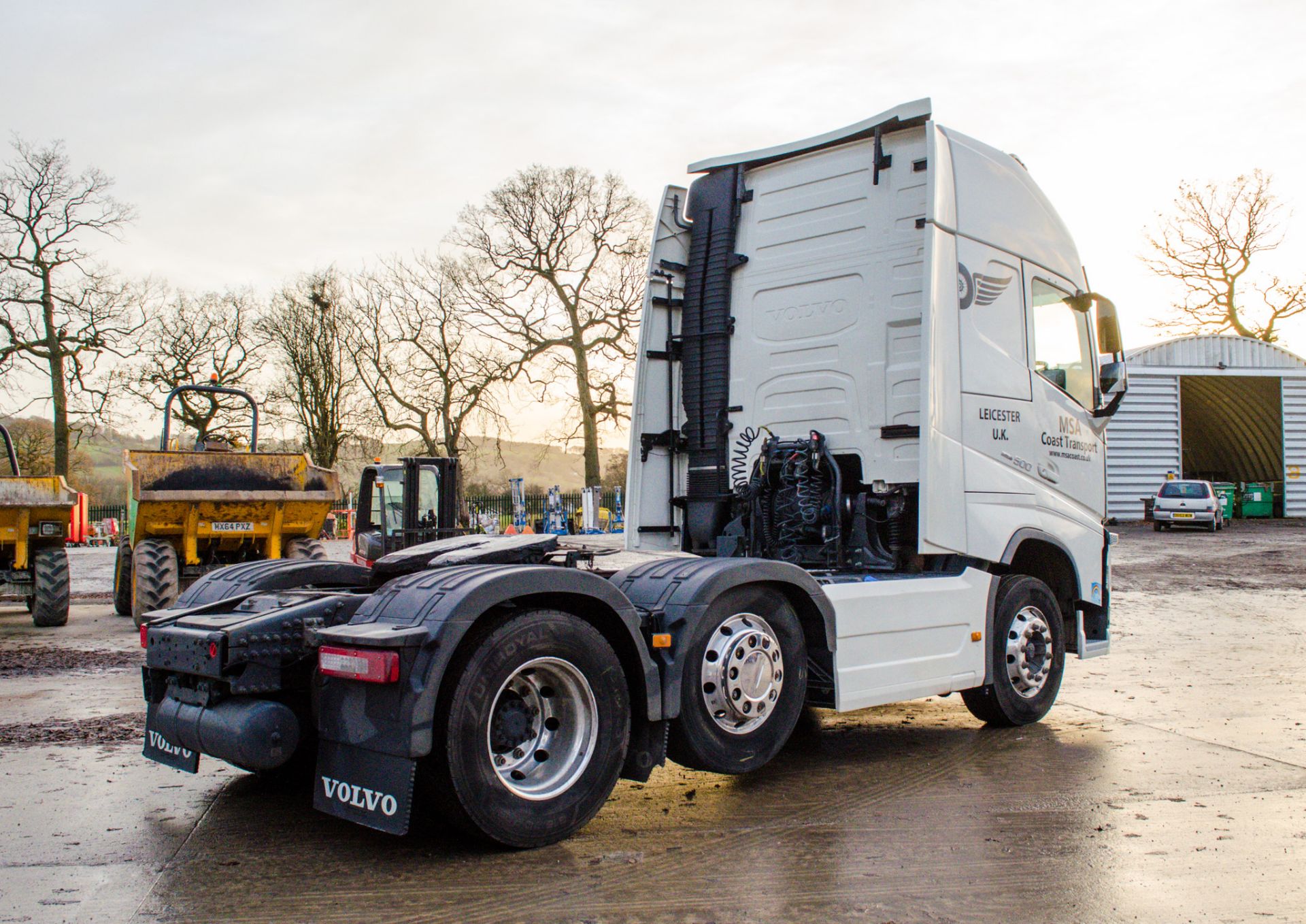 Volvo FH 500  6x2 tractor unit Registration Number:T29 MSA Date of Registration: March 2017 MOT - Image 3 of 25