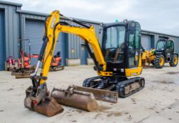 JCB 8026 CTS 2.6 tonne rubber tracked mini excavator Year: 2019 S/N: 2761110 Recorded Hours: 1332