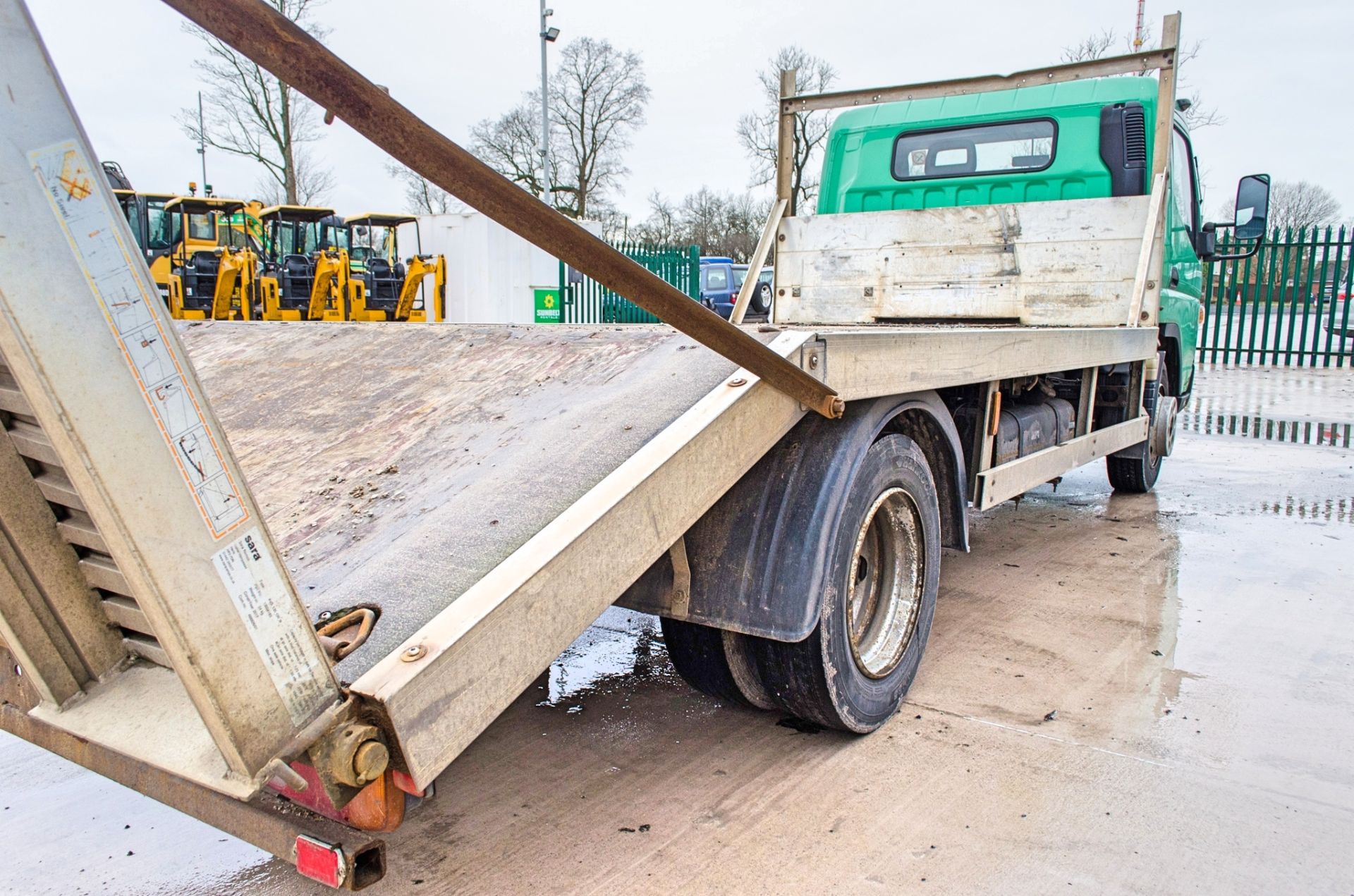 Mitsubishi Canter 7C15 7.5 tonne beaver tail plant lorry Registration Number: NJ63 ZCA Date of - Image 12 of 24