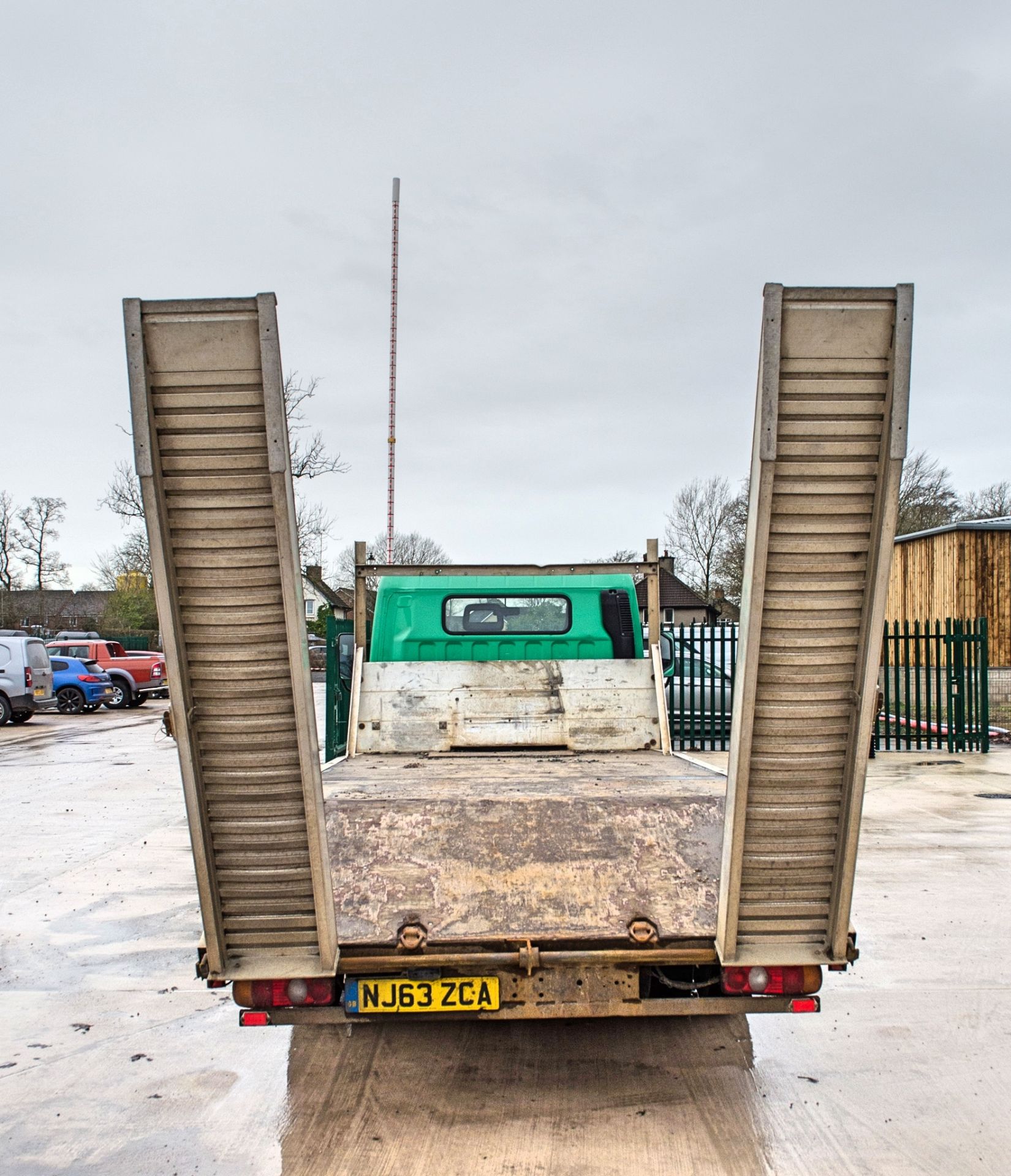 Mitsubishi Canter 7C15 7.5 tonne beaver tail plant lorry Registration Number: NJ63 ZCA Date of - Image 6 of 24