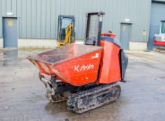 Kubota KC70 0.7 tonne rubber tracked hi-tip dumper Year: 2016 S/N: 1JZK1 **Hydraulic pipe leak,