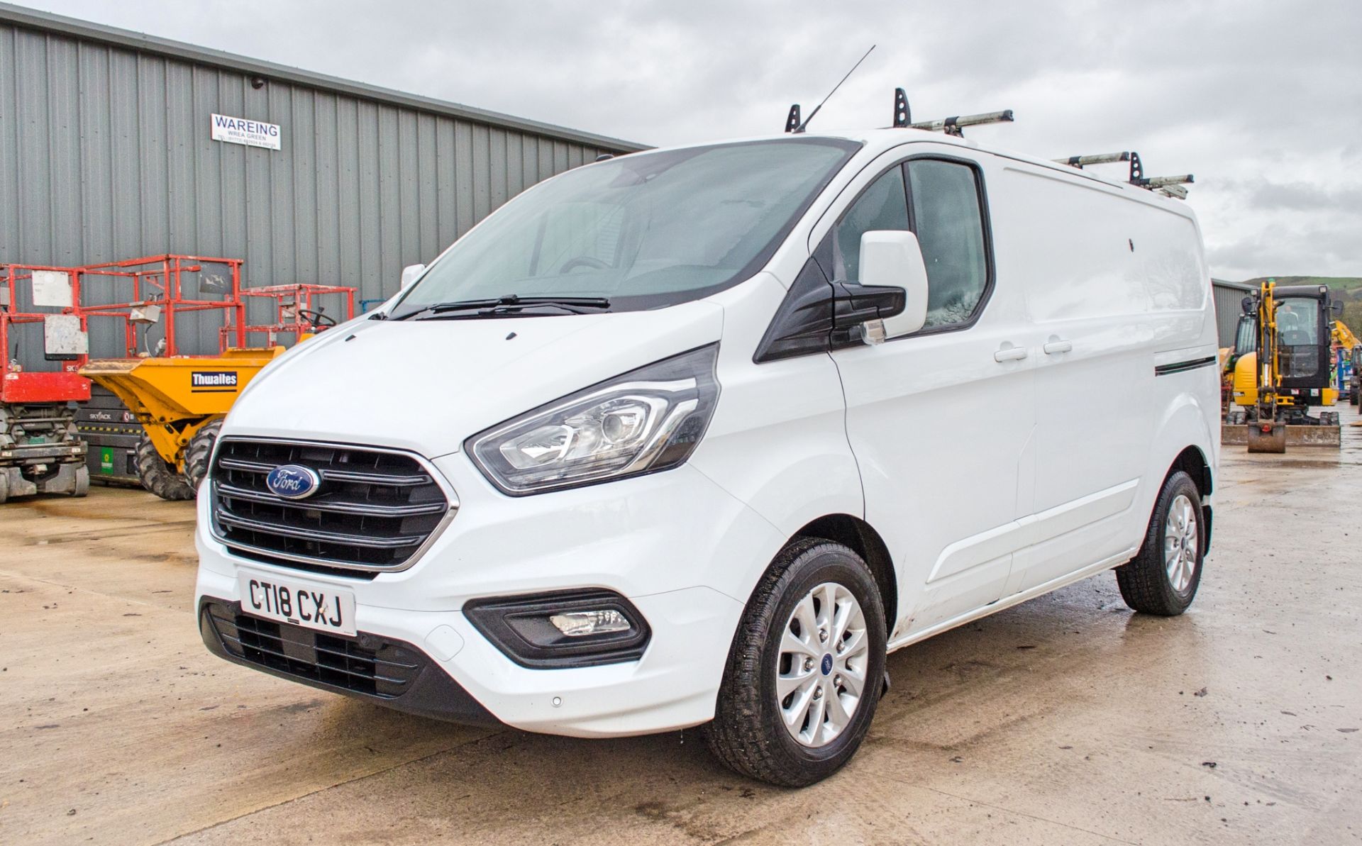 Ford Transit Custom Limited 300 130 TDCi L1H1 6 speed manual panel van Registration Number: CT18 CXJ