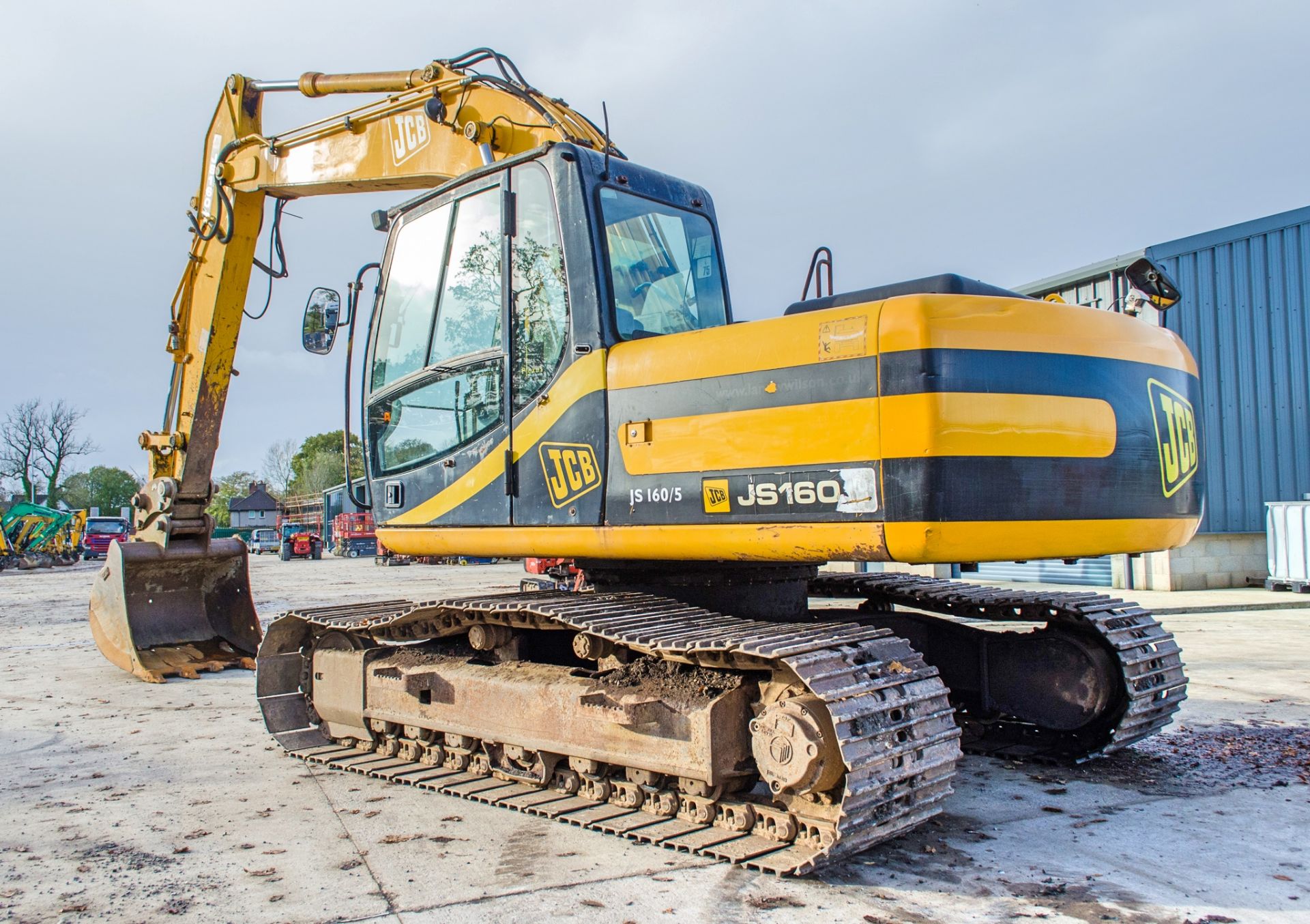 JCB JS160LC 16 tonne steel tracked excavator Year: 2004 S/N: 703772 Recorded Hours: 10424 piped, - Image 4 of 25