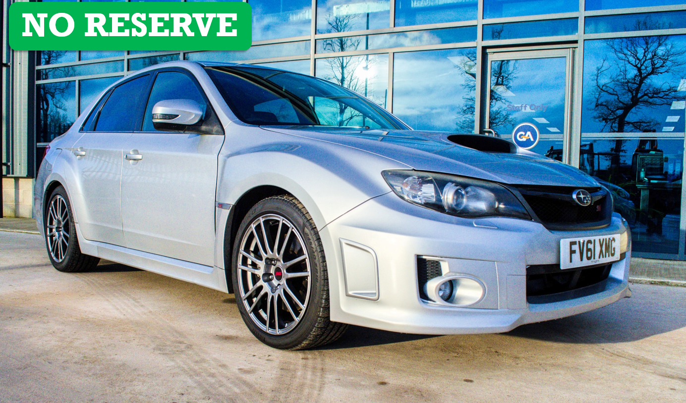 2011 Subaru Impreza WRX STI-TP UK AWD 2.5 litre turbo 4 door saloon car