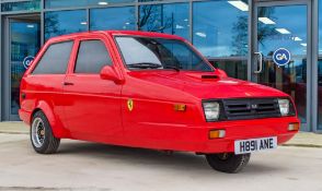 1990 Reliant Rialto 850cc 3 wheel 2 door saloon