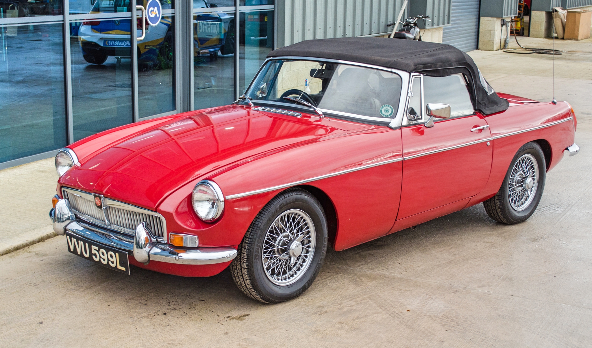 1972 MG B Roadster 1798 cc convertible - Image 4 of 54