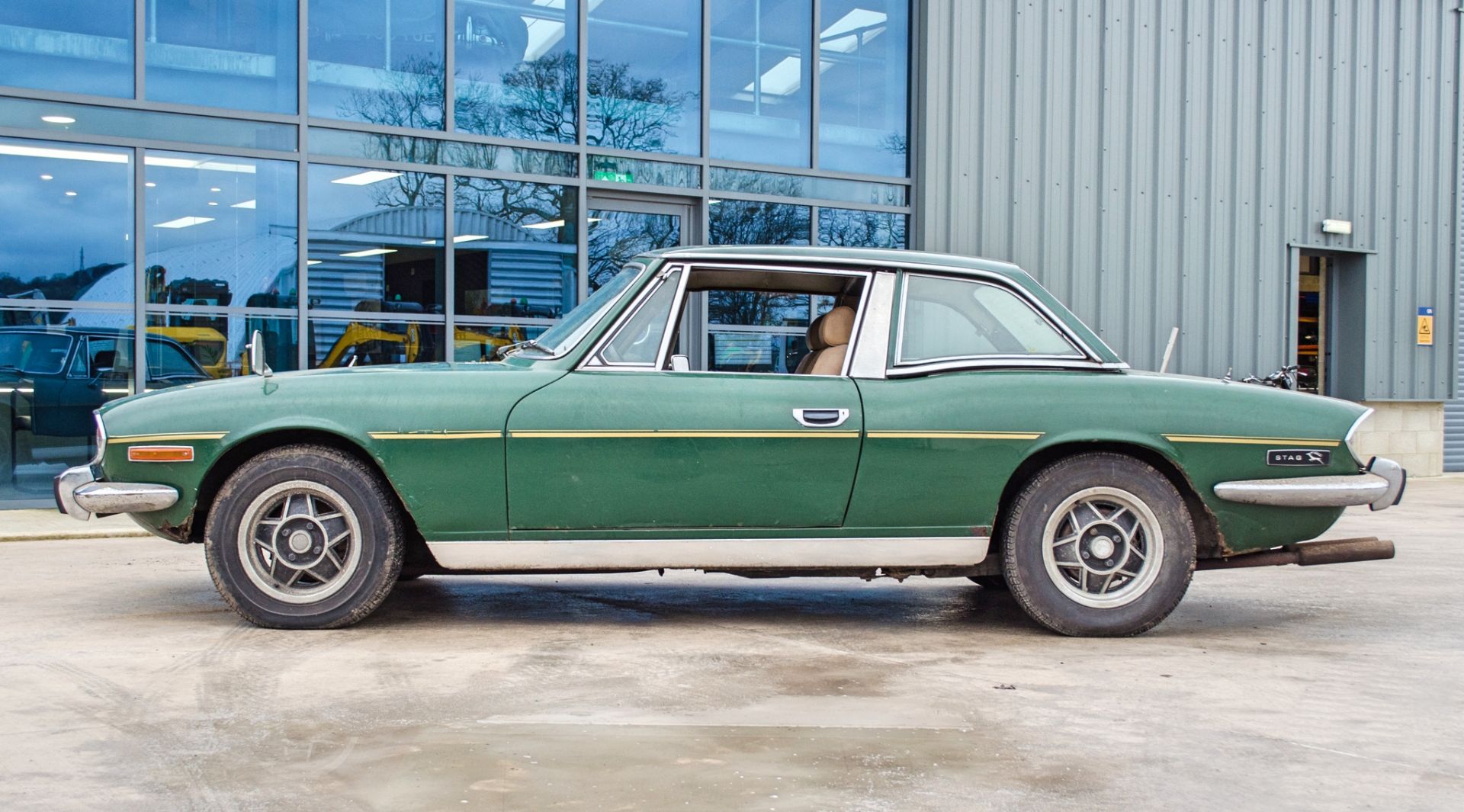 1978 Triumph Stag 3 litre manual 2 door convertible Barn Find - Image 13 of 57