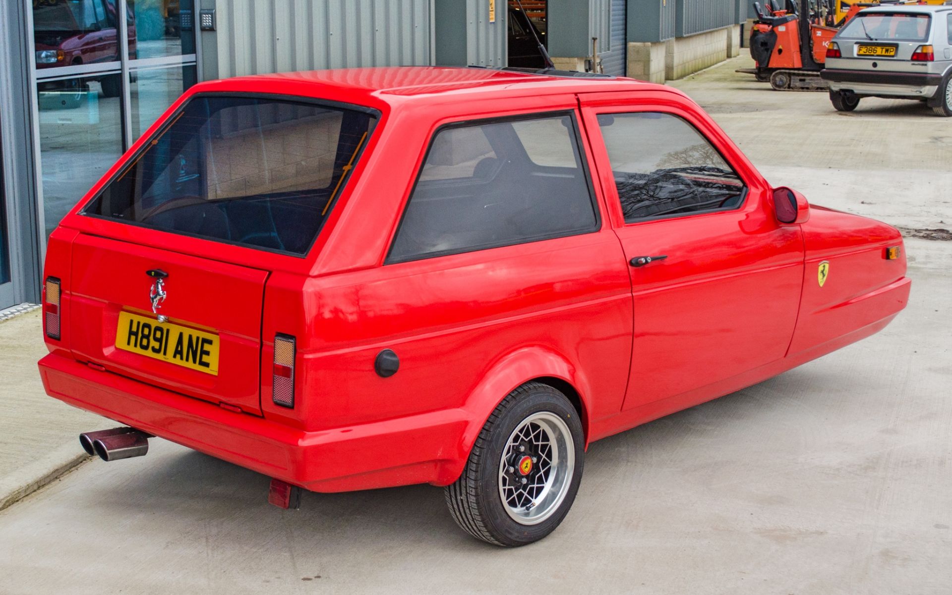 1990 Reliant Rialto 850cc 3 wheel 2 door saloon - Image 6 of 39