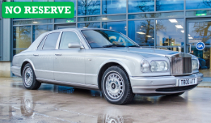 2000 Rolls-Royce Silver Seraph 5.4 litre V12 4 door saloon