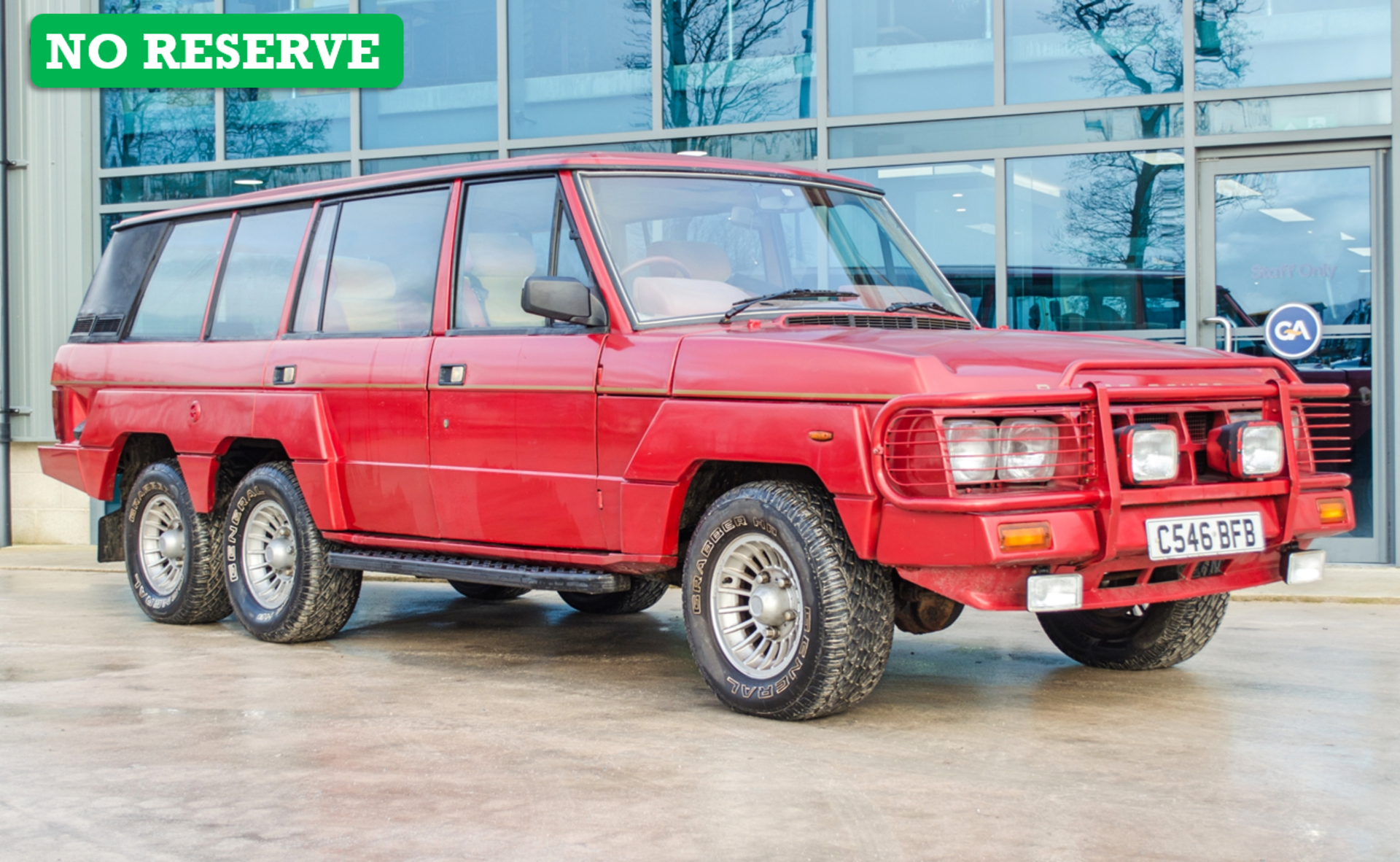 1985 Range Rover Glenfrome 3947cc V8 6-wheel 4 Door 4-wheel drive