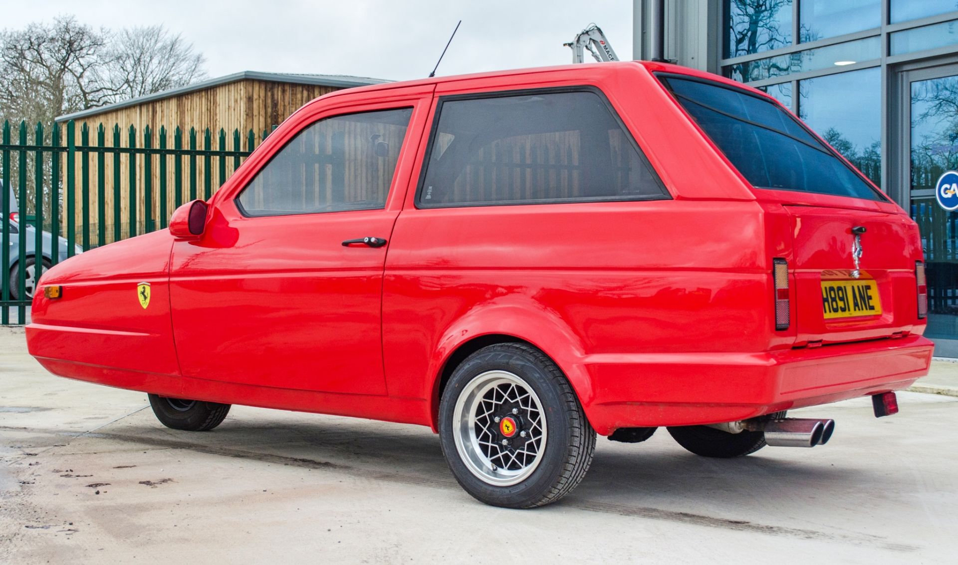 1990 Reliant Rialto 850cc 3 wheel 2 door saloon - Image 7 of 39