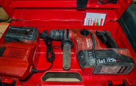 Hilti TE6-A36 36v cordless SDS rotary hammer drill c/w 2 batteries, charger and carry case 36BD0875