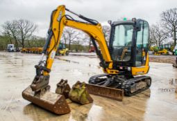JCB 8026 CTS 2.6 tonne rubber tracked mini excavator Year: 2018 S/N: 2675344 Recorded Hours: 2346