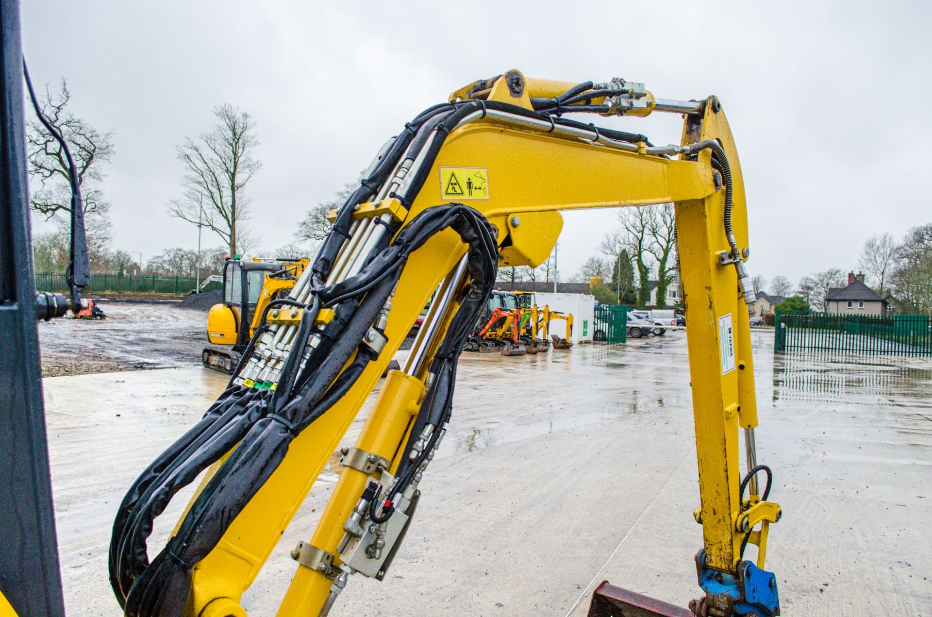 Komatsu PC26MR-3 2.6 tonne rubber tracked mini excavator Year: 2019 S/N: 33785 Recorded Hours: - Image 11 of 22