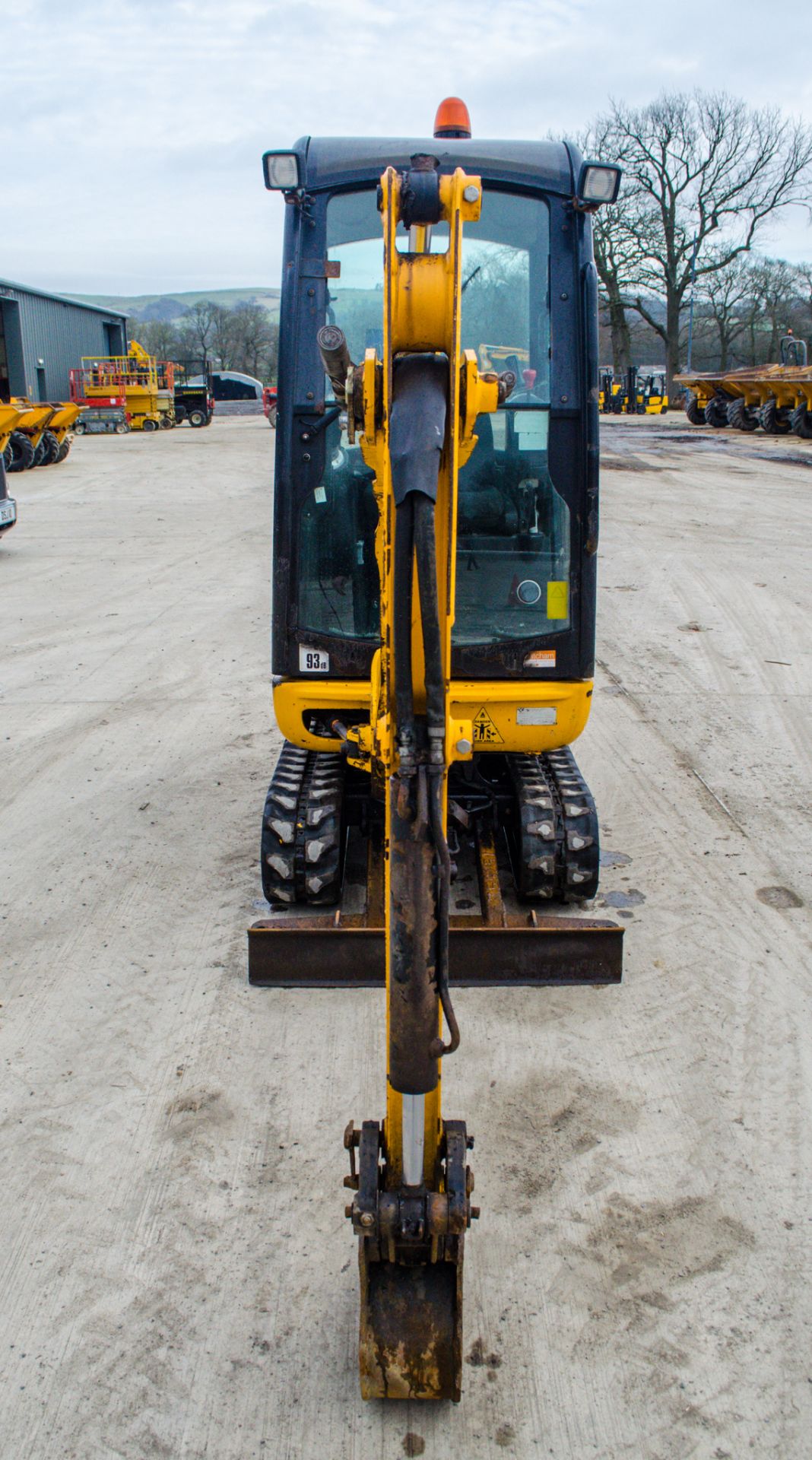 JCB 8018 CTS 1.8 tonne rubber tracked mini excavator Year: 2016  S/N: 2497621 Recorded Hours: 1992 - Image 5 of 22