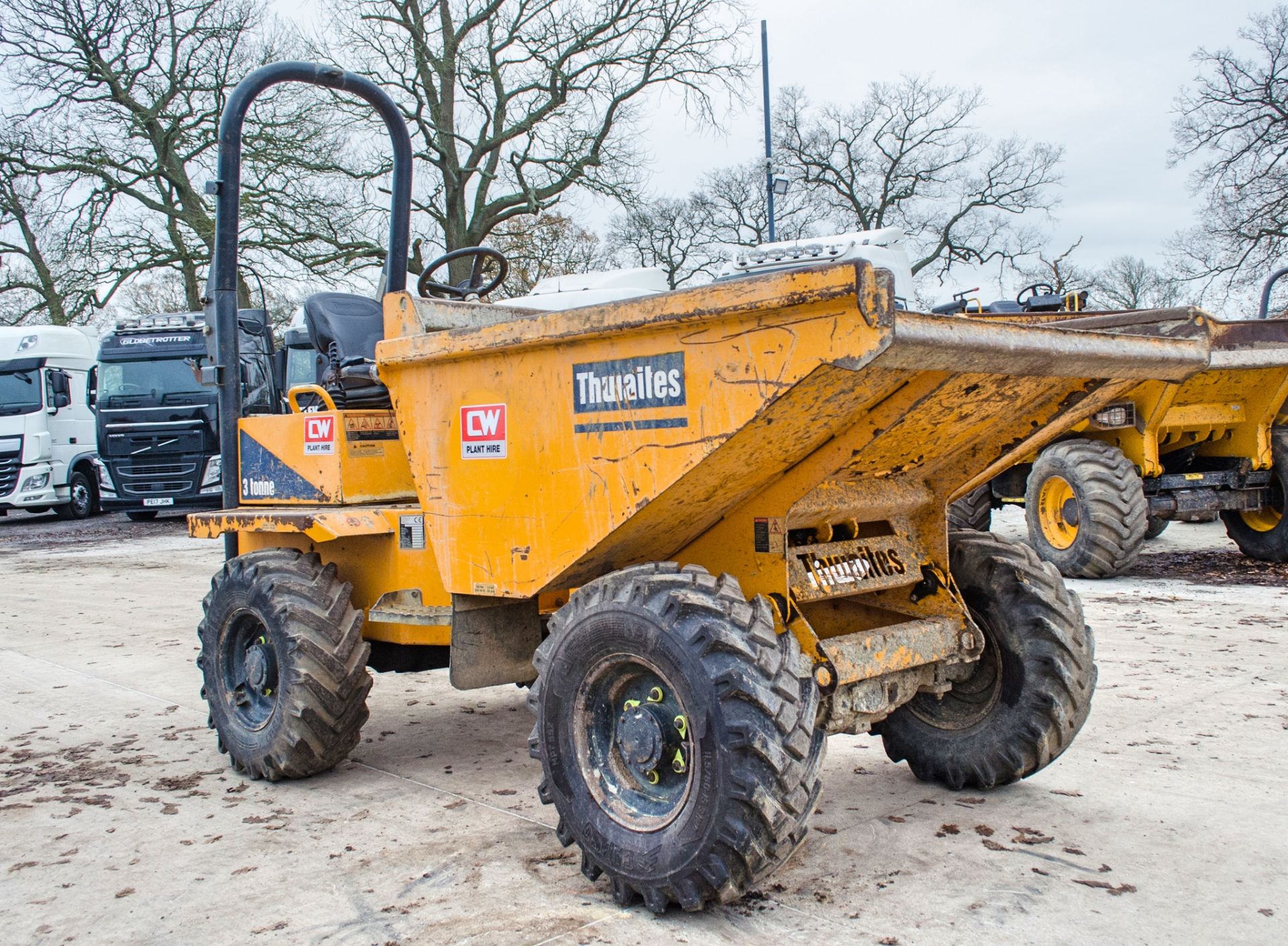 Thwaites 3 tonne straight skip dumper Year: 2016 S/N: 1610D3798 Recorded Hours: Not displayed (Clock - Image 2 of 23