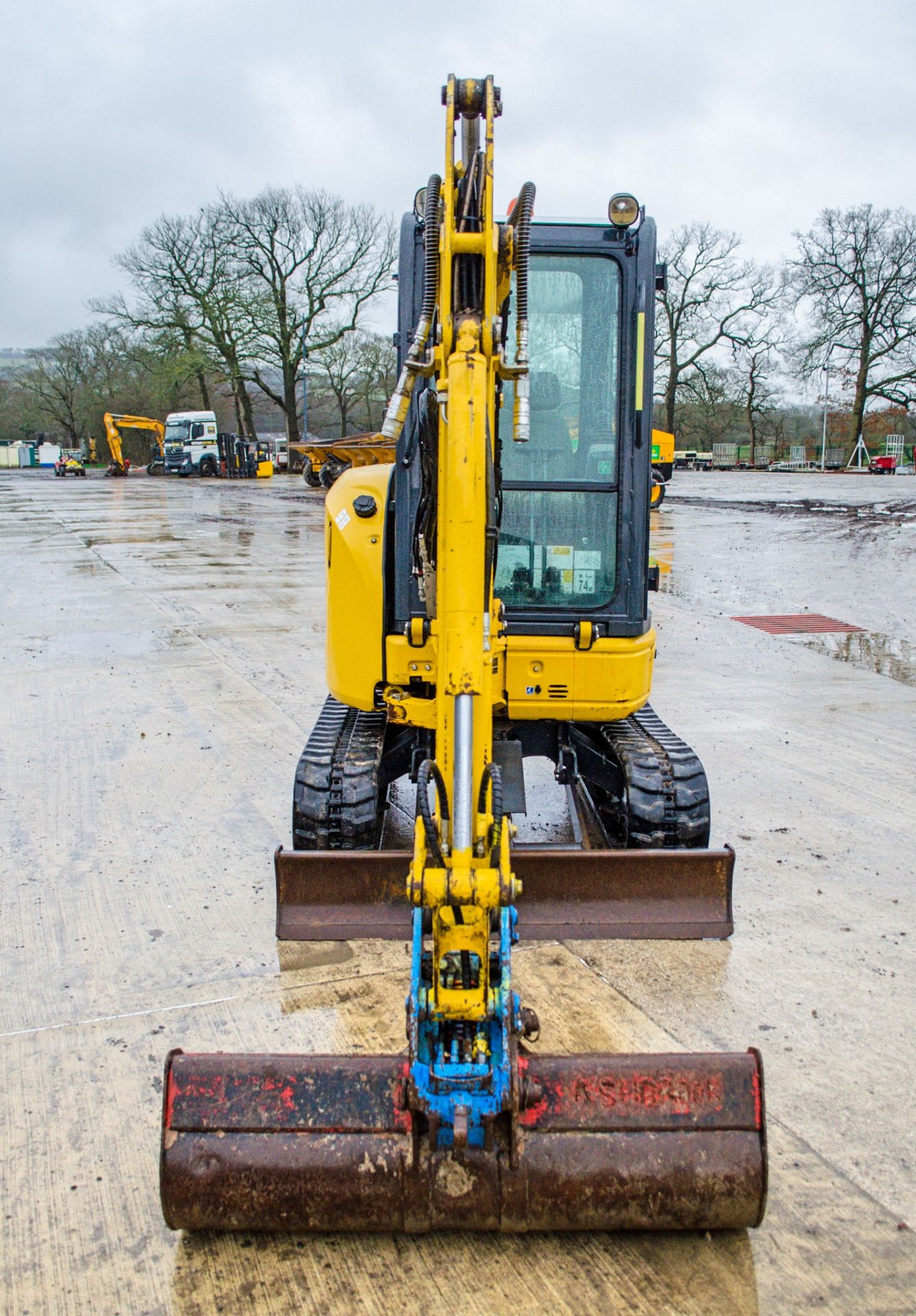Komatsu PC26MR-3 2.6 tonne rubber tracked mini excavator Year: 2019 S/N: 33785 Recorded Hours: - Image 5 of 22