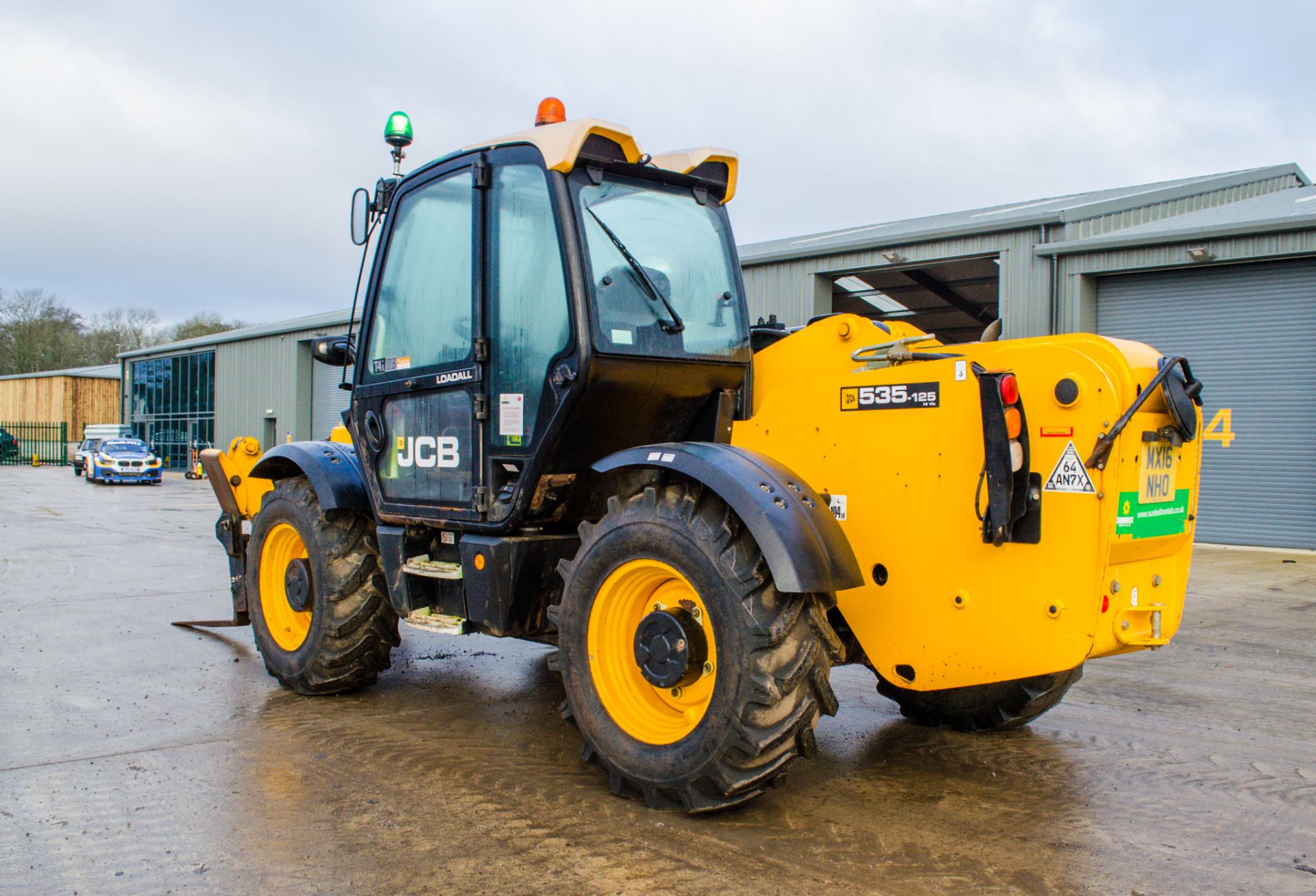 JCB 535-125 12.5 metre telescopic handler  Year: 2016 S/N: 461138 Recorded Hours: 2630 A727331 - Image 4 of 23