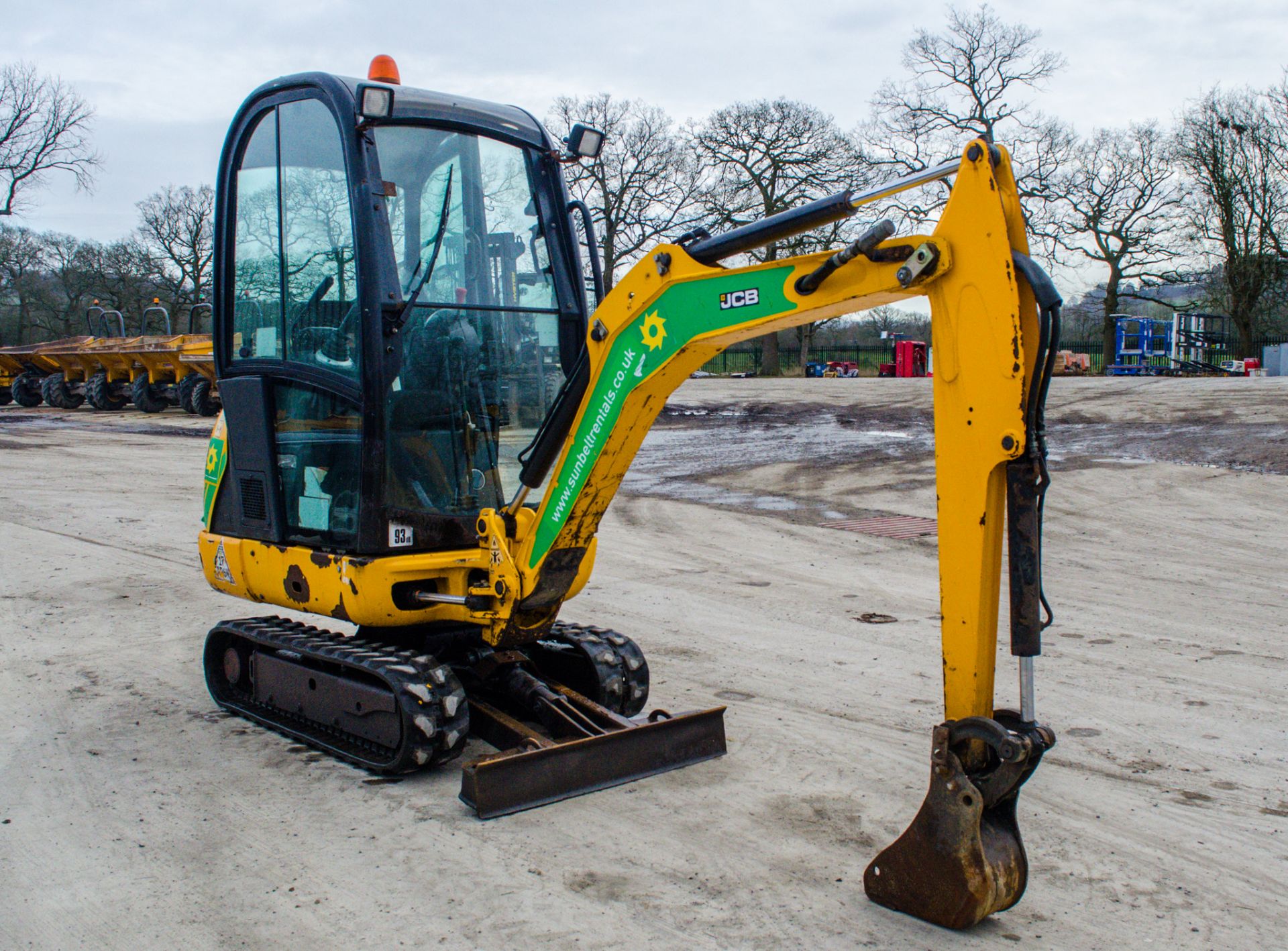 JCB 8018 CTS 1.8 tonne rubber tracked mini excavator Year: 2016  S/N: 2497621 Recorded Hours: 1992 - Image 2 of 22