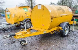 Trailer Engineering 950 litre fast tow bunded fuel bowser c/w manual pump, delivery hose and