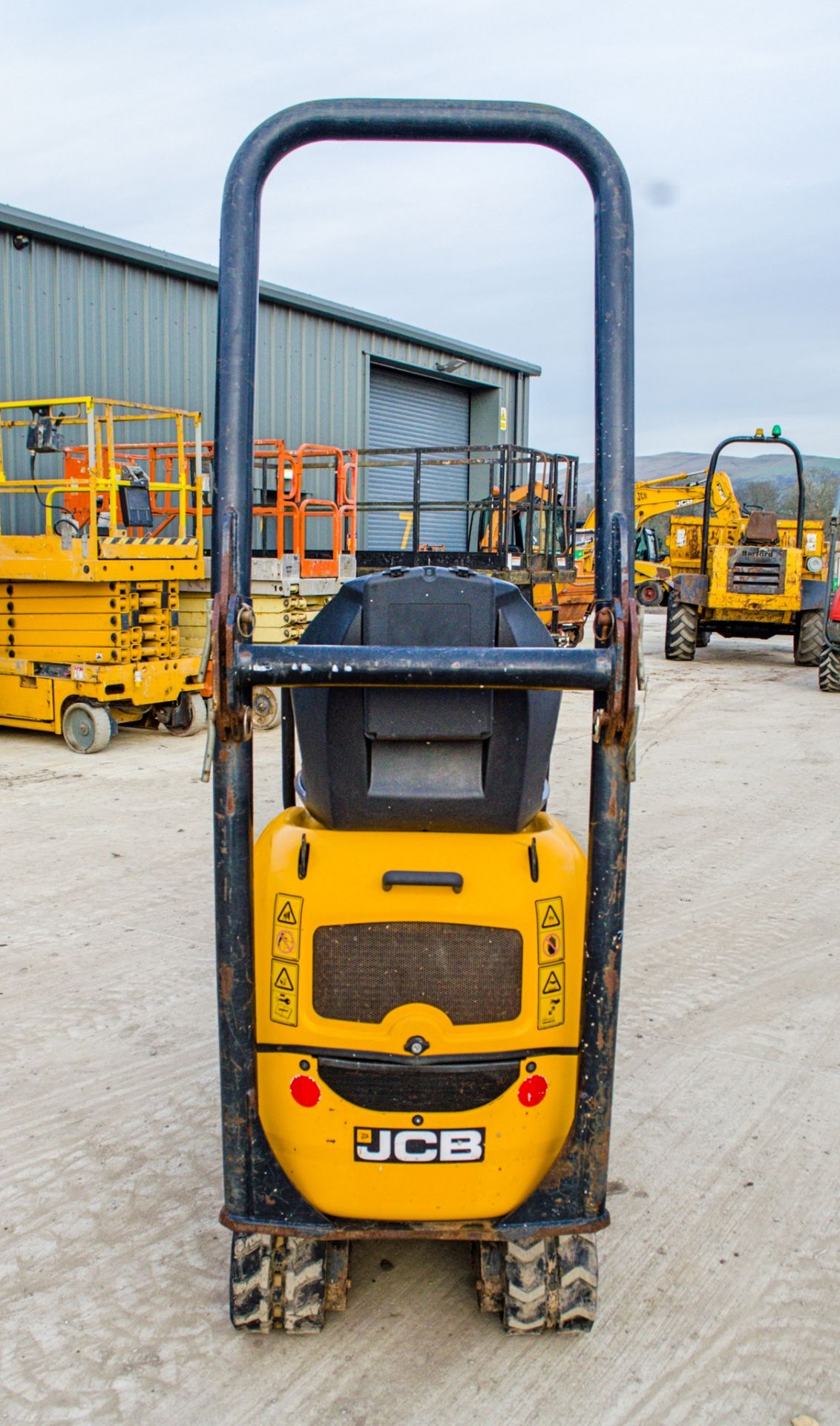 JCB 8008CTS 0.8 tonne rubber tracked mini excavator Year: 2014 S/N: 2410577 Recorded Hours: piped, - Image 6 of 22