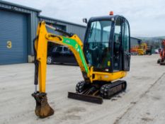 JCB 8018 CTS 1.8 tonne rubber tracked mini excavator Year: 2016  S/N: 2497621 Recorded Hours: 1992