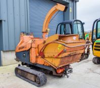 Jensen A530 diesel driven rubber tracked wood chipper c/w Winchmax 12v winch, pendant & remotes