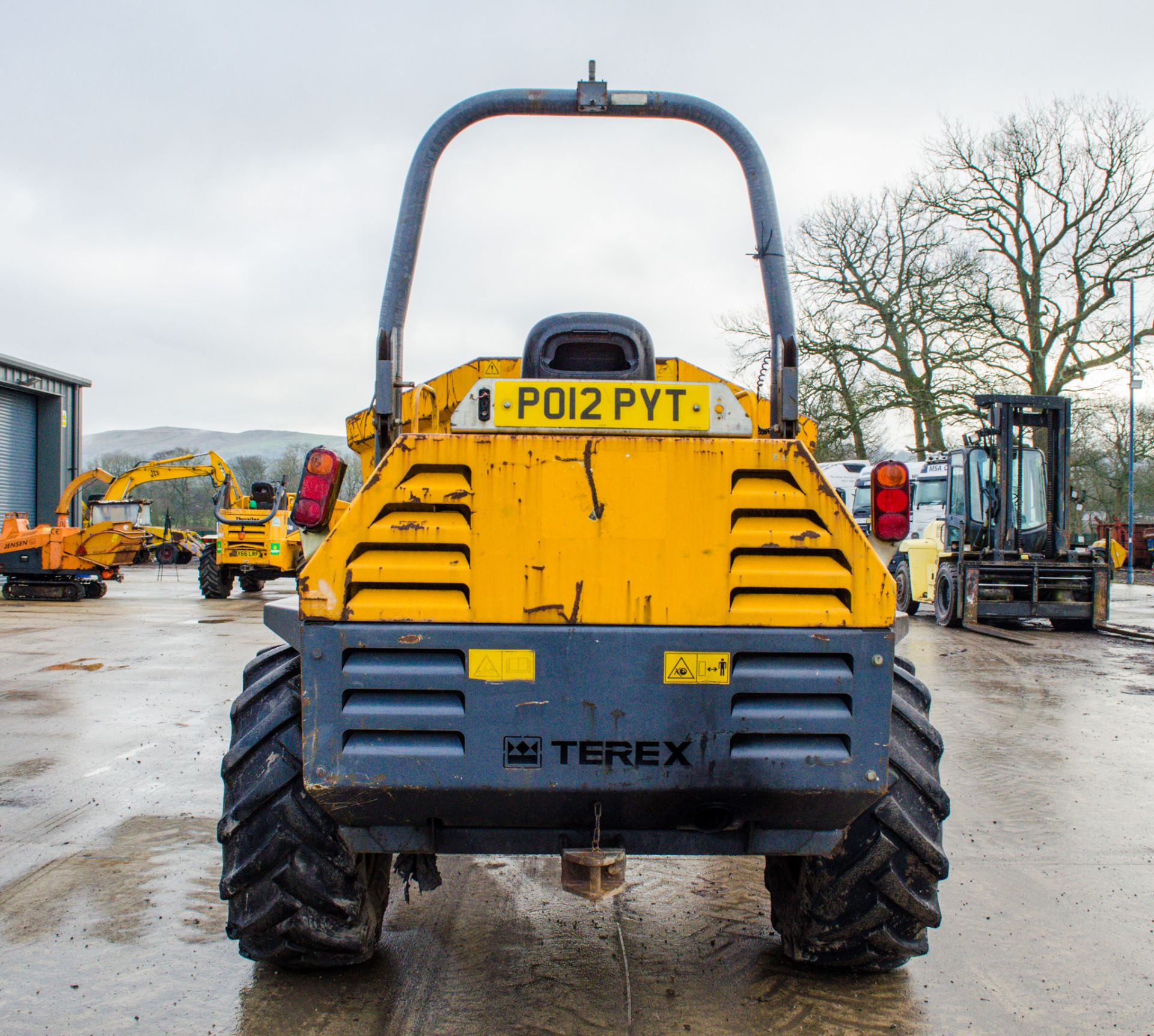 Terex TA6 6 tonne swivel skip dumper Year: 2012 S/N: 74173493 Recorded Hours: 3041 - Image 6 of 22