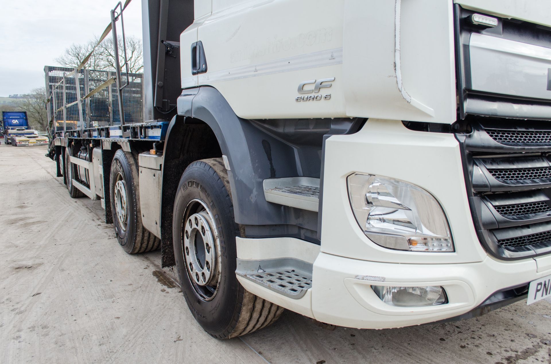 DAF CF 400 32 tonne 8x2 beaver tail plant lorry Registration Number: PN16 BGU Date of - Image 10 of 27