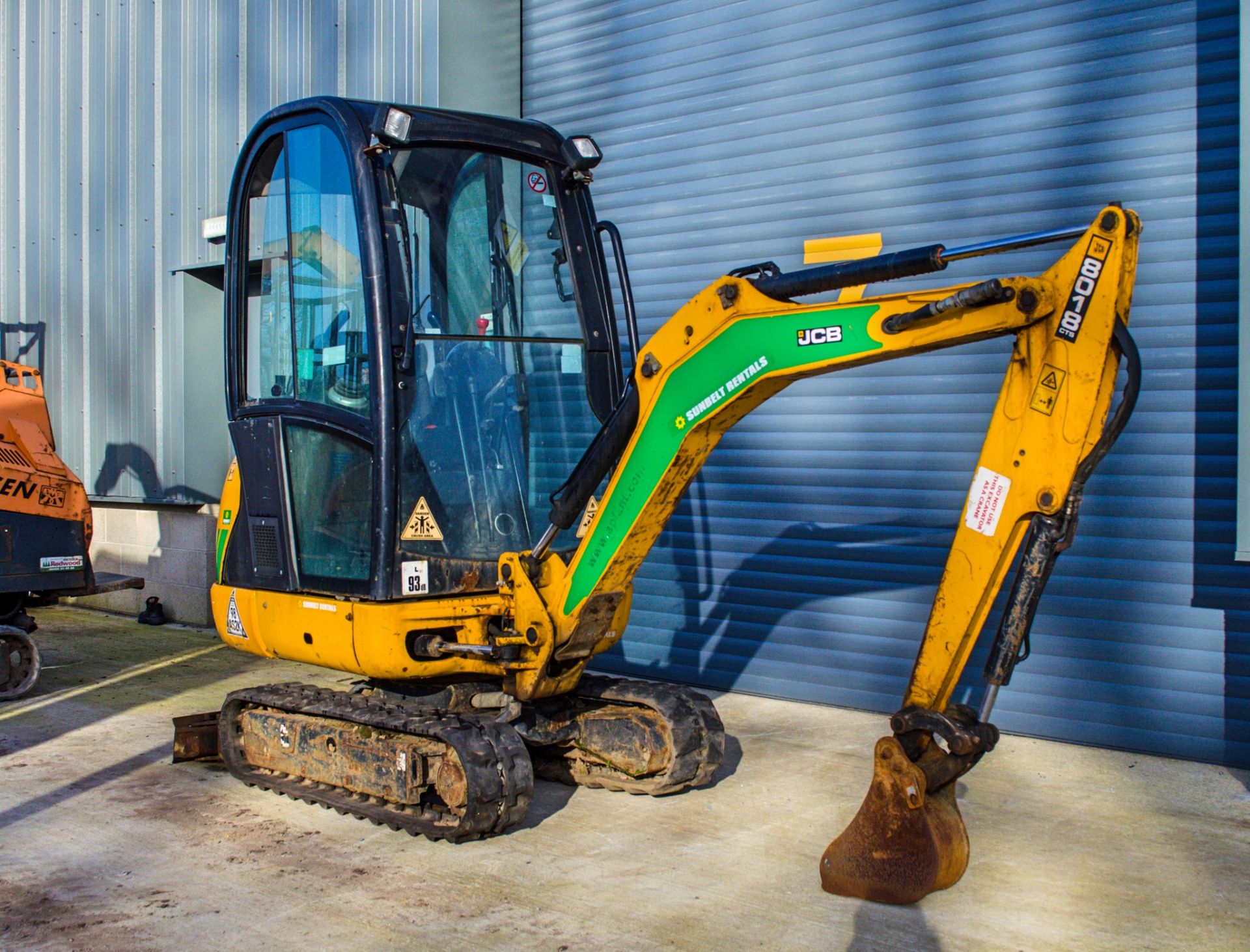 JCB 8018 CTS 1.8 tonne rubber tracked mini excavator Year: 2017 S/N: 2583567 Recorded Hours: Not - Image 2 of 21