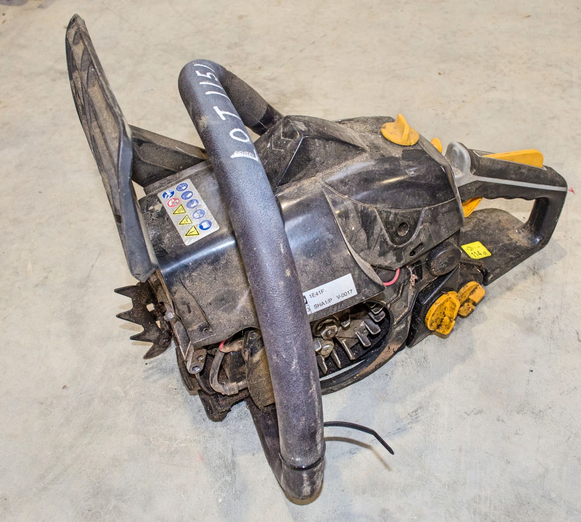 Titan petrol driven chain saw for spares ** Parts missing **