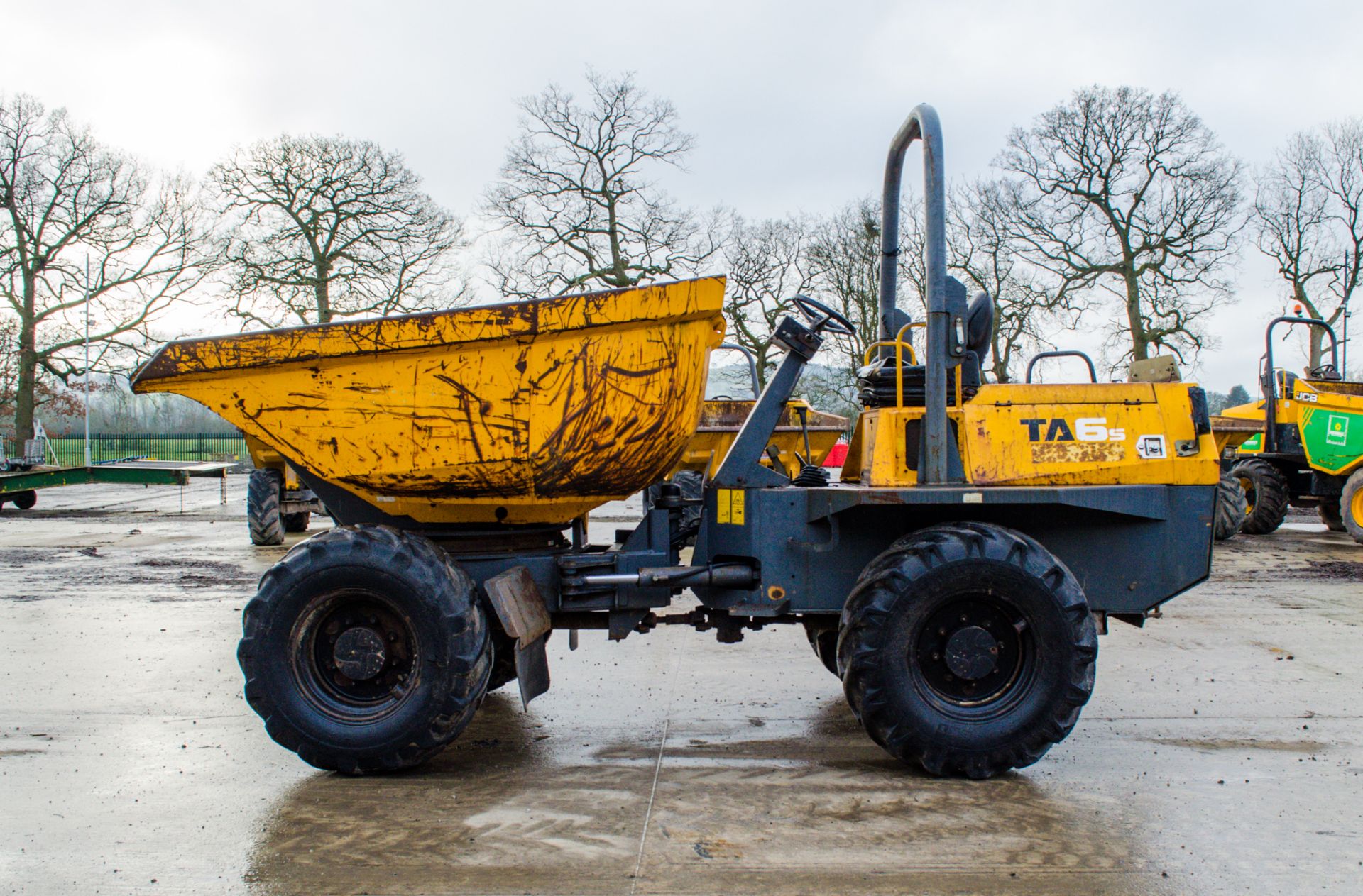 Terex TA6 6 tonne swivel skip dumper Year: 2012 S/N: 74173493 Recorded Hours: 3041 - Image 8 of 22